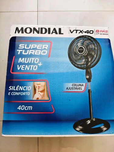 Ventilador Mondial de pé coluna 220v 40cm lacrado