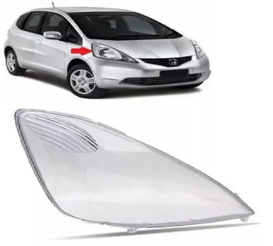 Lente Farol Honda New Fit 2009 2010 2011 2012 Direito