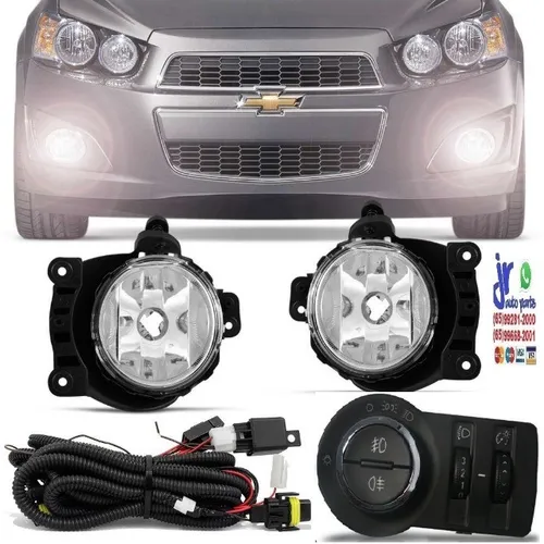 Kit Farol Milha Sonic 2011 2012 2013 2014 Auxiliar Neblina