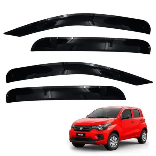 Calha de Chuva Fiat Mobi - 4 Portas - Ecotap