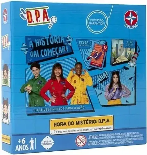 Jogo Detetive Junior Dpa Detetives Do Prédio Azul Estrela NOVO