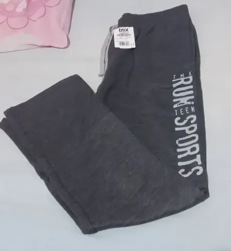 Calça juvenil moletom 