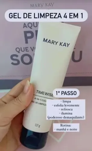 Gel de limpeza 4 em 1 mary Kay