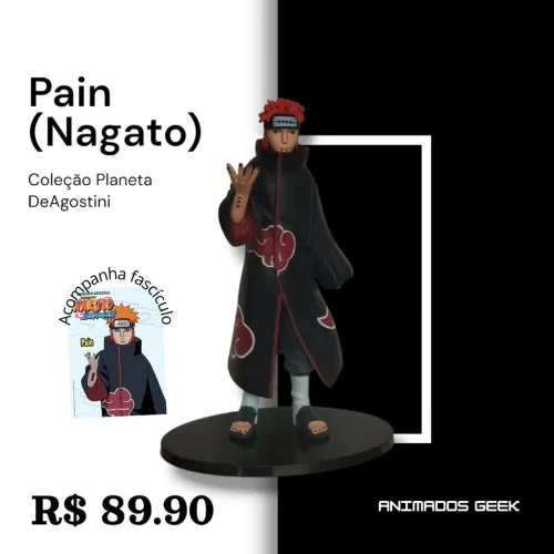 Pain (Nagato) - Figura Colecionável - Naruto Shippuden