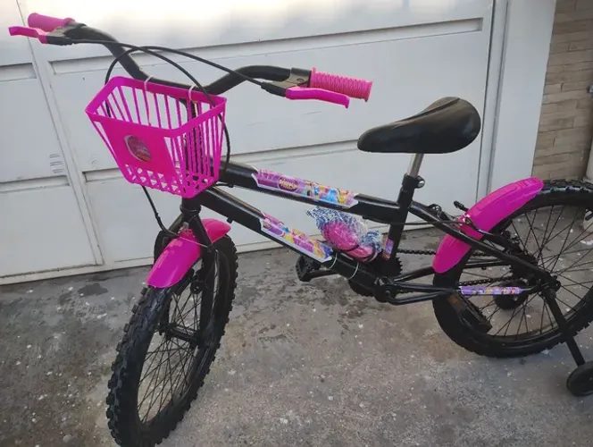 Vendo bicicleta aro 20 feminina usada em excelente estado