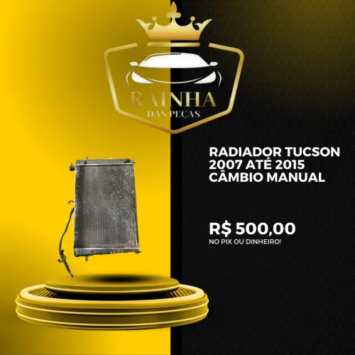 Radiador Tucson 2007 até 2015 Câmbio Manual (Usado)