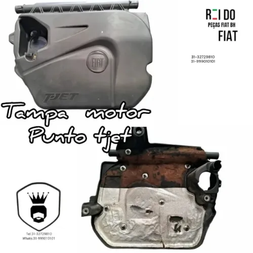 Tampa do motor Punto Tjet 