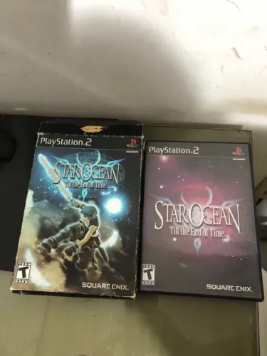 Jogo Star Ocean Till The End Of Time Ps2 Black Label Americano Original