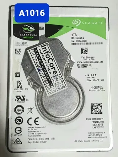 Placa Logica Hd 1 Tb St1000lm048 - Cod. A1016
