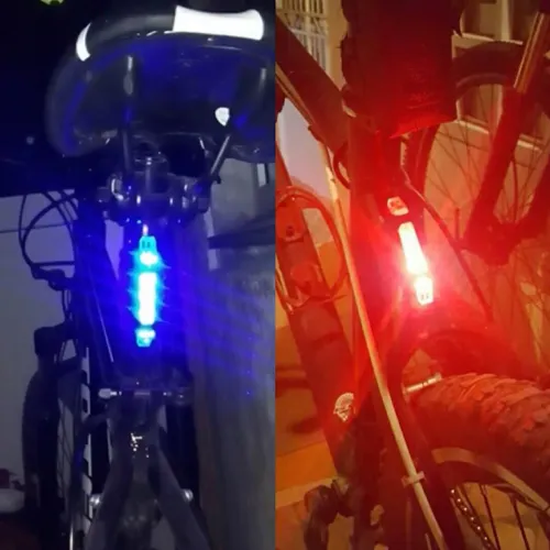 Lanterna Bike Traseira Led Sinalizador Bateria Recarregável