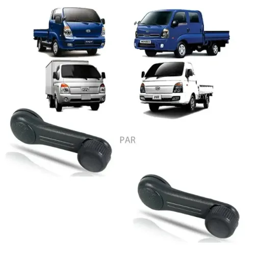 KIT MANIVELA DO VIDRO KIA BONGO K2500 HYUNDAI HR 2004 À 2019 - PAR