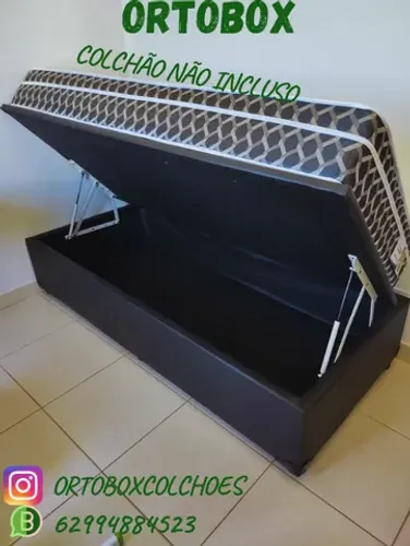 Box Baú solteiro com preço de fabrica