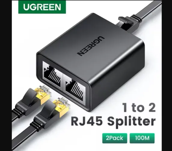extensor splitter rede Rj45 ugreen 100m
