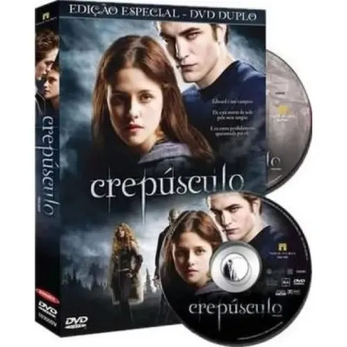 Dvd filme A Saga Crepúsculo (duplo)
