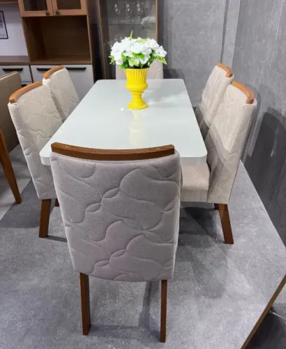 Mesa de Jantar 6 Cadeiras Oferta 