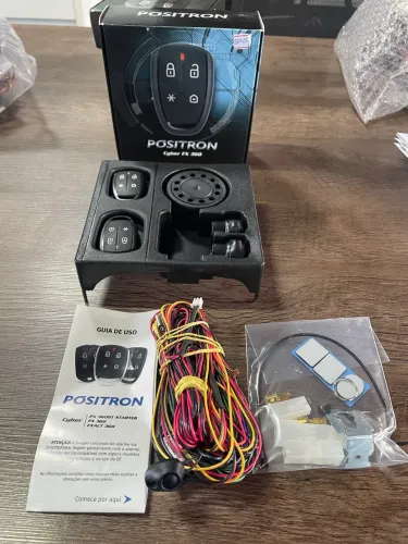 Controles sensores sirene ferragem manual embalagem pósitron fx360 novo