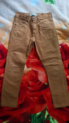 Calça Sarja Marrom - Skinny tam36