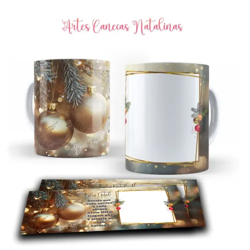 Canecas personalizadas Feliz Natal 