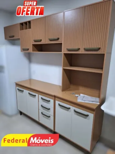 Armário para Cozinha Completo Novo - Qualidade e Estilo no Seu Ambiente!