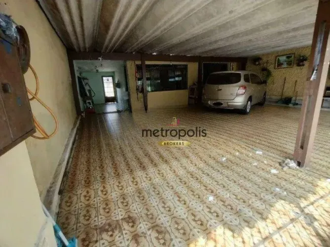 Terreno à venda, 400 m² por R$ 901.000,00 - Vila Tibiriçá - Santo André/SP