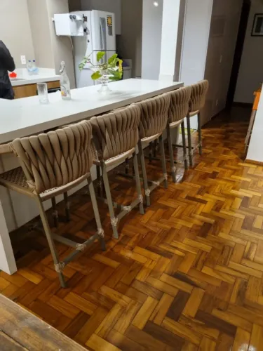 BANQUETA DE TRICÔ NÁUTICO (UNIDADE)