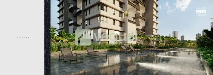 Apartamento alto padrão a venda no Edifício Hype Residence em Ribeirão Preto SP
