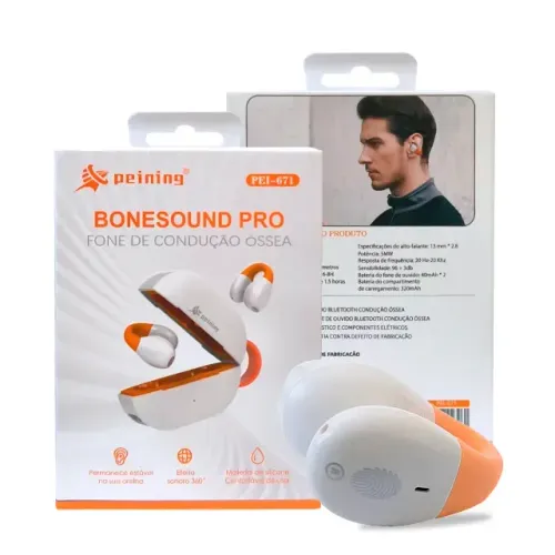 Fone sem Fio Condução Óssea Bonesound PRO