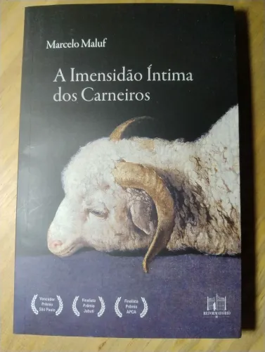 A Imensidão Íntima dos Carneiros. Marcelo Maluf. Livro NOVO!!
