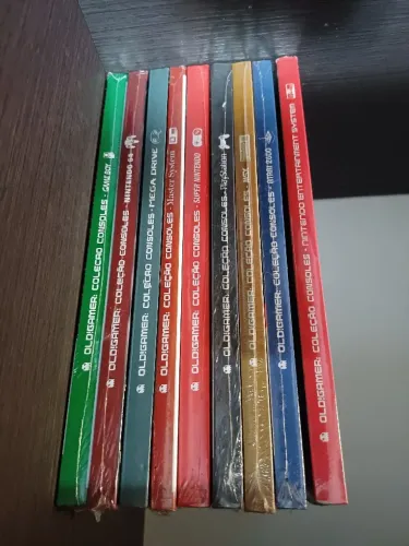 (9) REVISTAS Coleção Consoles OLD!Gamer Old Gamer
