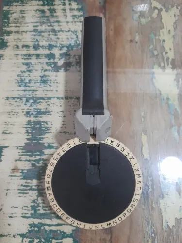 Rotulador Manual Vintage - Perfeito para Organização