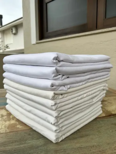 Lençol Casal Percal 200 Fios Brancos