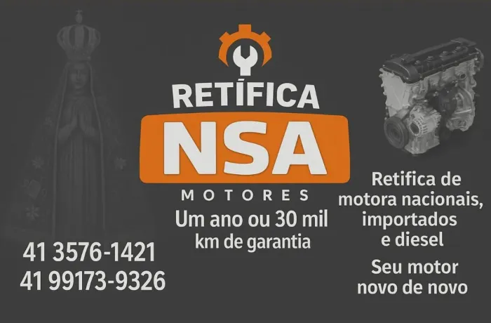 Retifica motores NSA serviços automotivos 