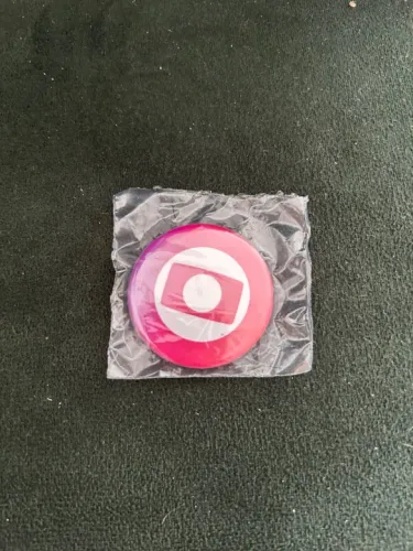 Broche Oficial da TV Globo (Raro e Exclusivo)