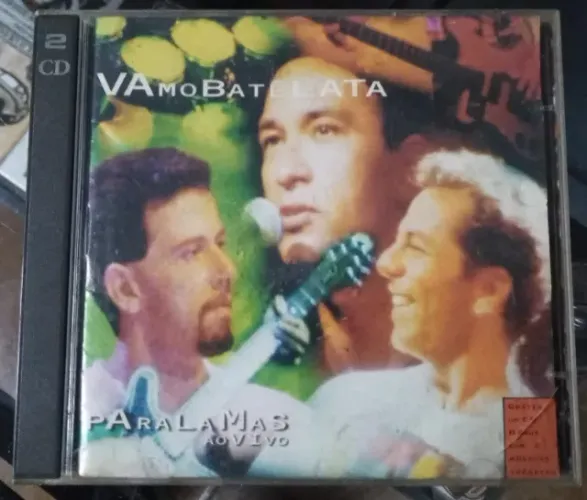 CD Duplo Paralamas do Sucesso - Vamo Bate Lata