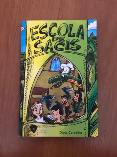 Livro infanto juvenil escola de sacis
