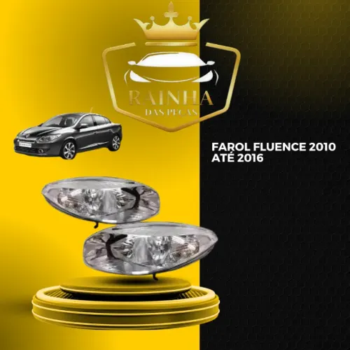 Farol Fluence 2010 até 2016                                                               