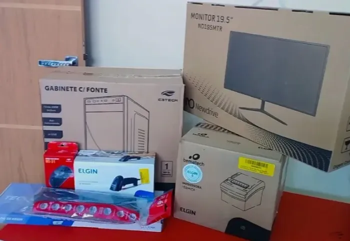 KIT PDV COMPLETO: Computador + Impressora + Leitor + Sistema
