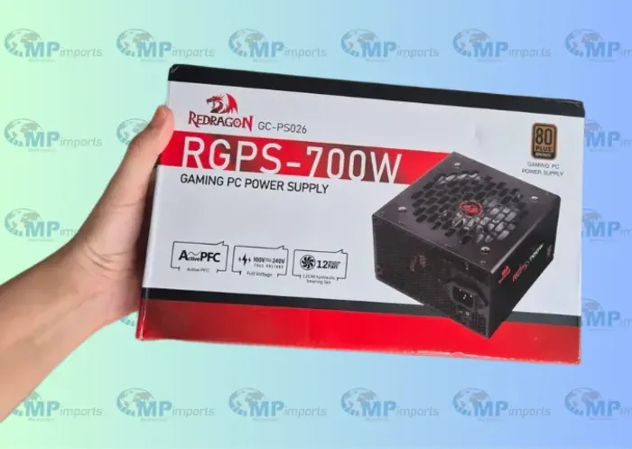 Loja MP Imports: Fonte De Alimentação Redragon Gc-ps026 700w Atx / 80 Plus Bronze