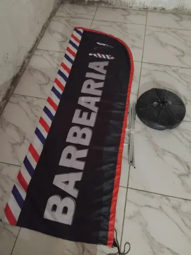 Banner wind barbearia