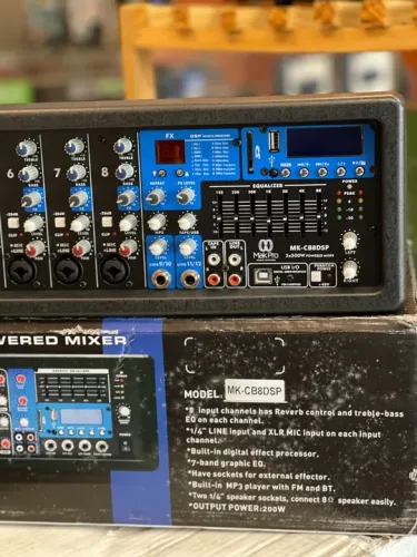 Mesa Amplificada 10 Canais Mak-Pro 2x300