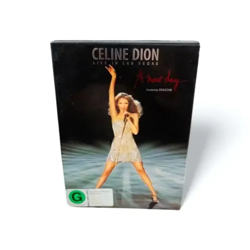 DVD duplo Celine Dion - A New Day Live in Las Vegas DVD