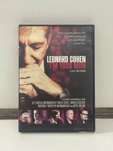 dvd leonard cohen i'm your man u2 nick cave wainwright