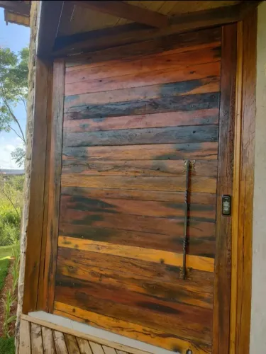 Porta Calha Lisa De Dormente 