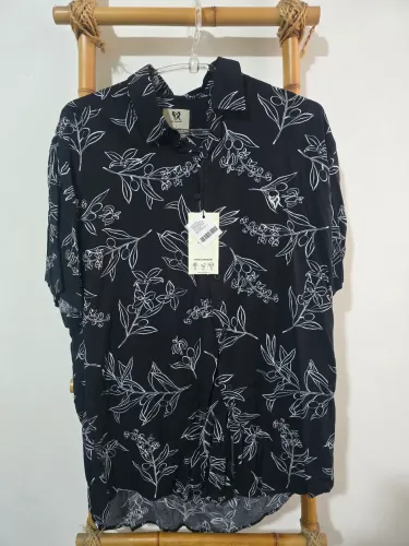 Camisa Manga Curta Estampada