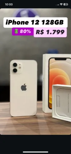 iPhone 12 128GB - Seminovo com Garantia
