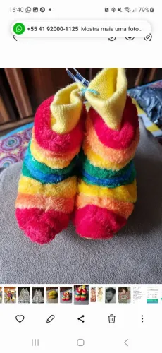 Pantufa para bebe