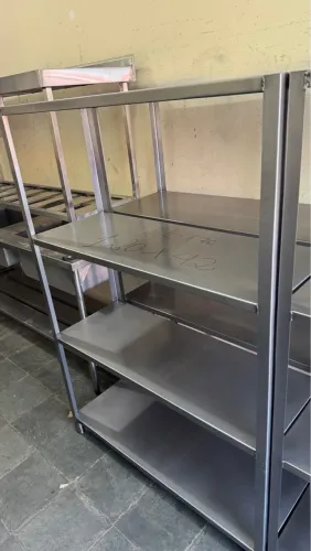 Estante de Aço Inox para Cozinha Industrial 1.20 x 0,42