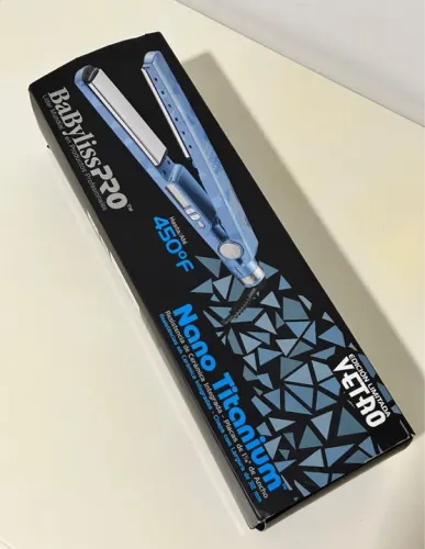 Prancha de Cabelo BaBylissPRO Nano Titanium VETRO 450°F