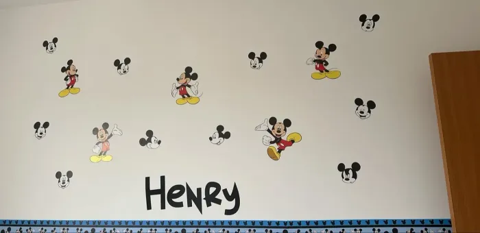 Adesivos de Parede Mickey Mouse - Decoração Infantil
