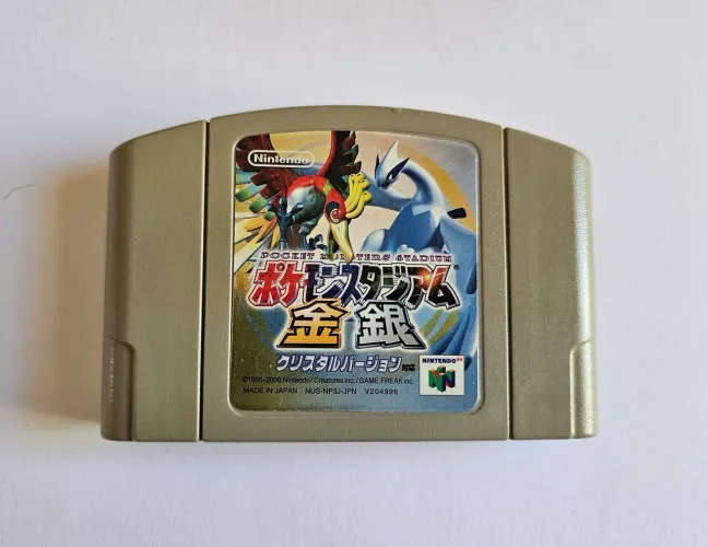Pokémon Stadium Gold & Silver - Nintendo 64 Original Japonês